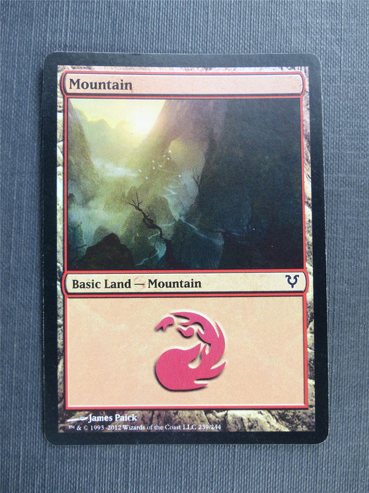 Mountain 239/244 Foil - Mtg Magic Cards #52Y