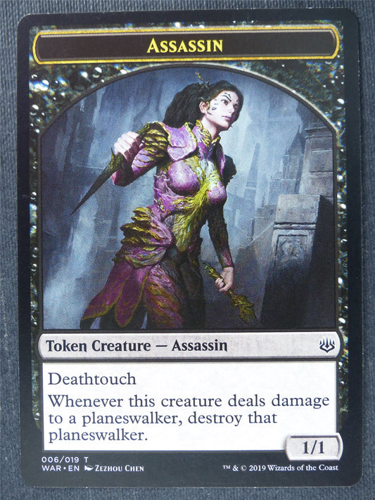 Assassin Token - Mtg Magic Cards #1QB