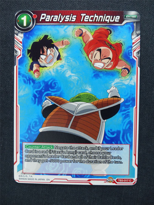Paralysis Technique - Dragon Ball Super Cards #C6