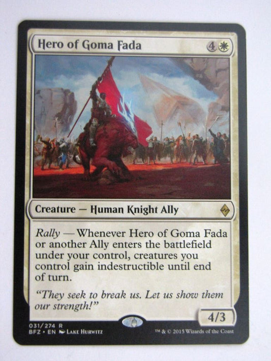 MTG Magic Cards: HERO OF GOMA FADA # 36J32