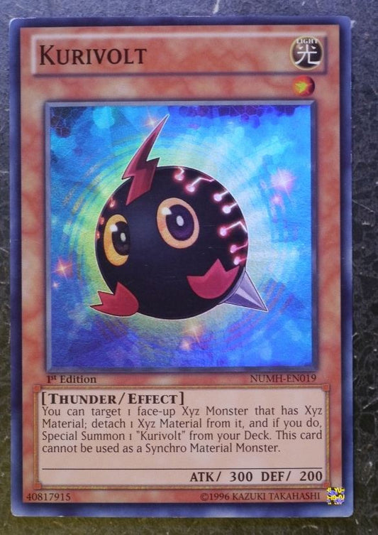 Yugioh Cards: KURIVOLT NUMH SUPER RARE # 2I89