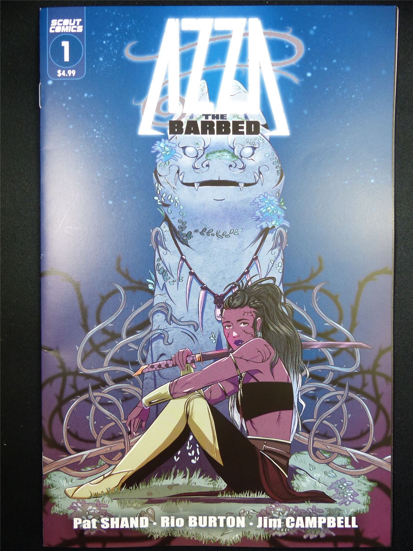 AZZA The Barbed #1 - Nov 2022 - Scout Comics #U1