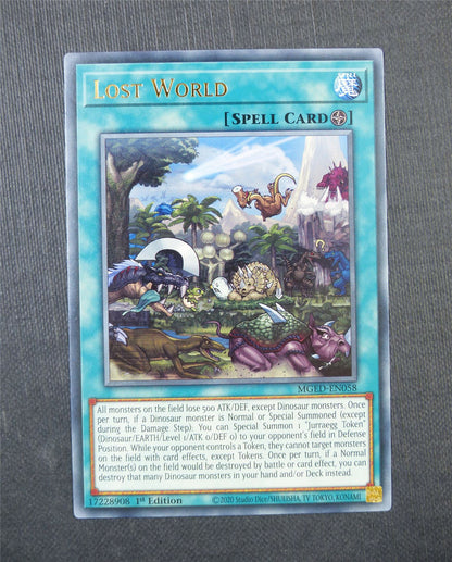 Lost World MGED Rare 1st Ed - Yugioh Card #5EO