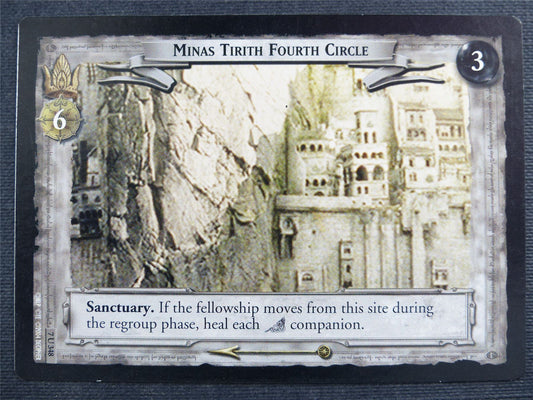 Minas Tirith Fourth Circle 7 U 348 - LotR Cards #2S7