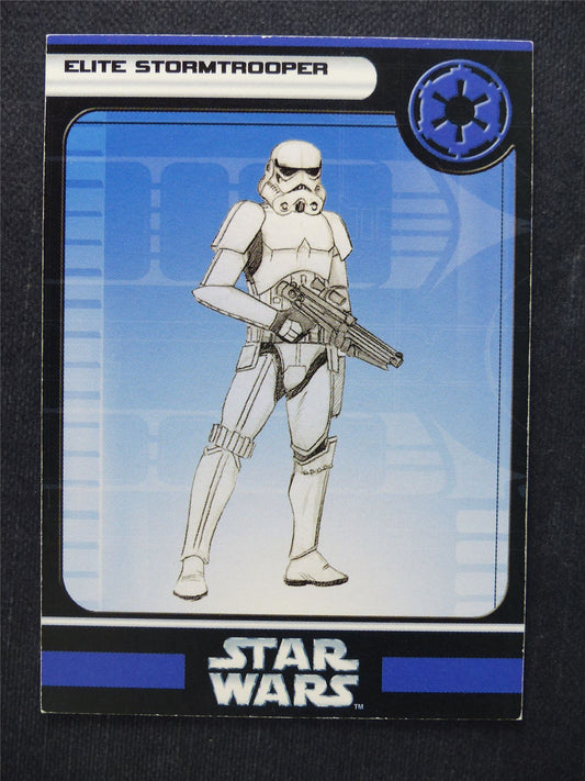 Elite Stormtrooper 5/6 - Star Wars Miniatures Spare Cards #9B