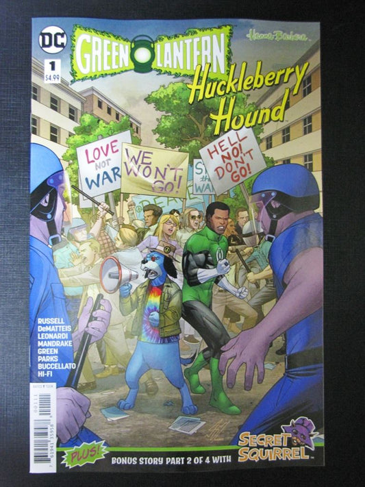 Geen Lantern Huckleberry Hound #1 - December 2018 - DC Comics # H1