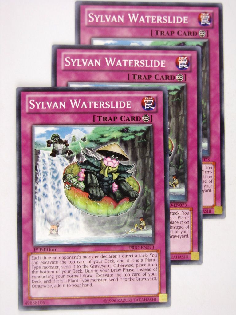 Yugioh Cards: SYLVAN WATERSLIDE PRIO x3: Primal Origin