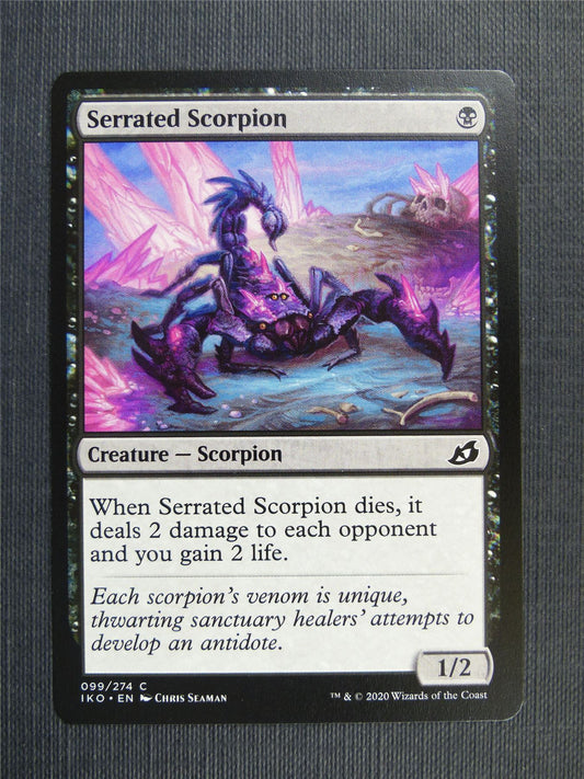 Serrated Scorpion - IKO Mtg Card