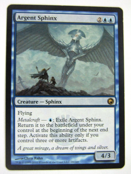 MTG Magic Played Cards: ARGENT SPHINX # 7D36