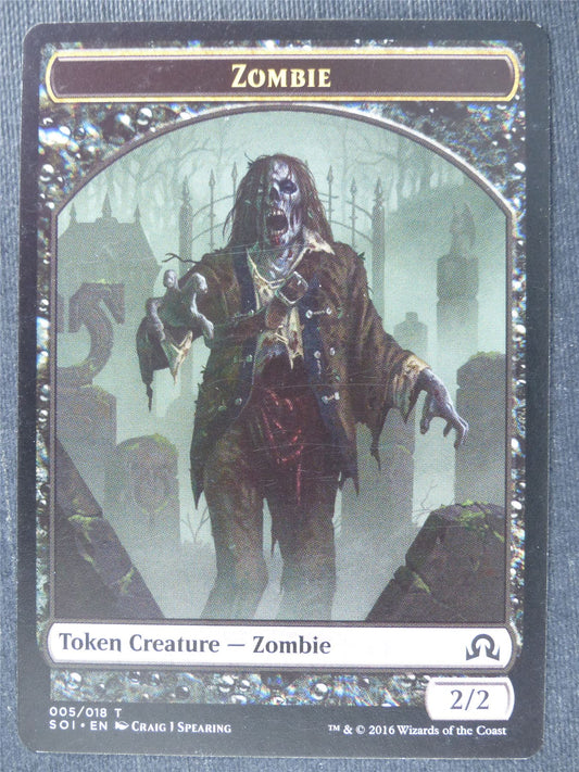 Zombie Token - Mtg Magic Cards #1QD