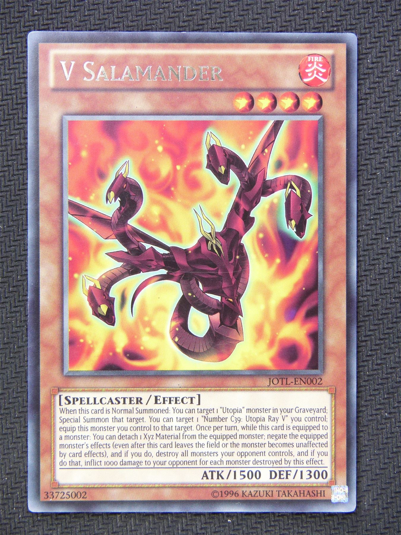 V Salamander JOTL - Rare - Yugioh Card #5PJ