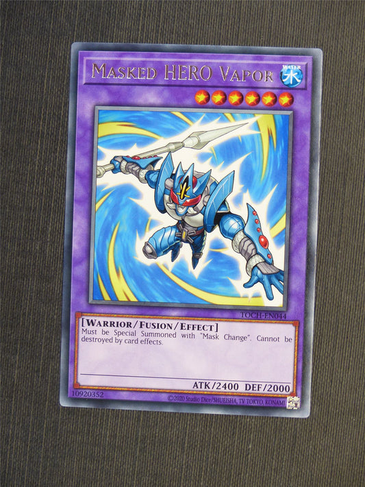 Masked Hero Vapor TOCH Rare - Yugioh Cards #5JR