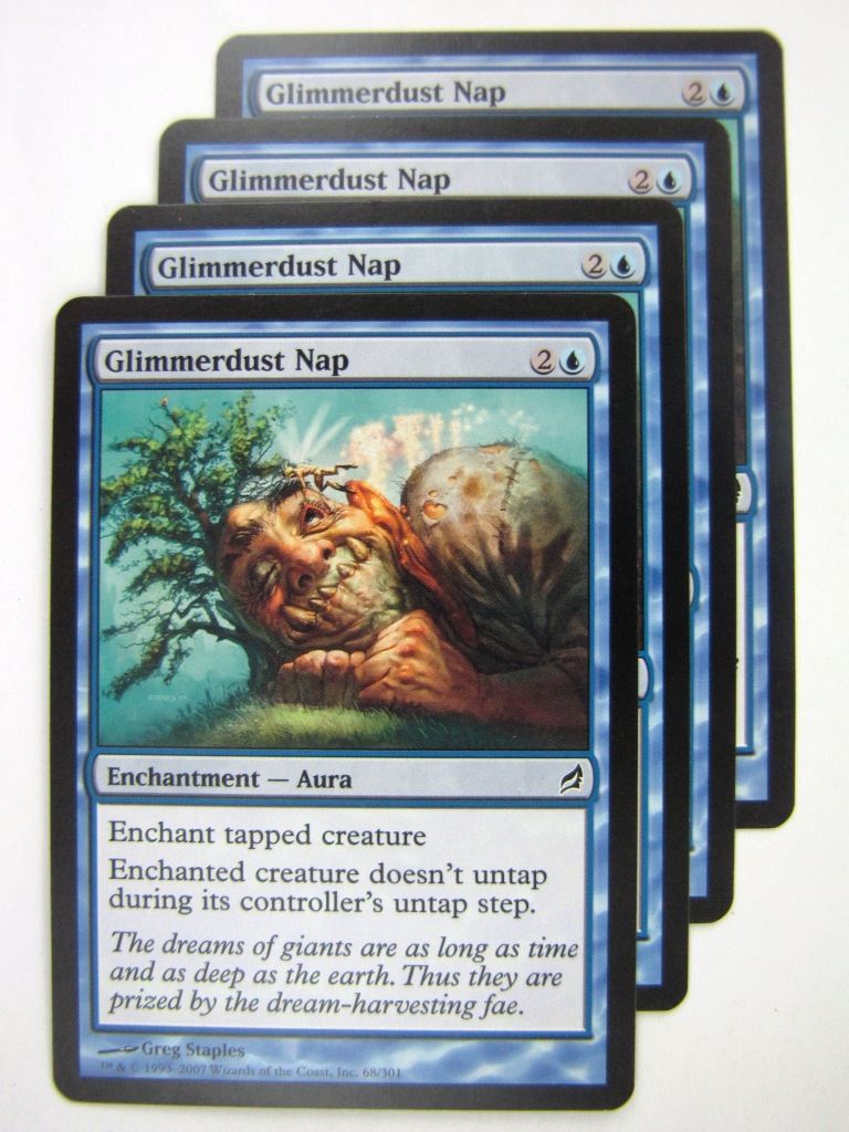MTG Magic Cards: GLIMMERDUST NAP x4 # 8F54