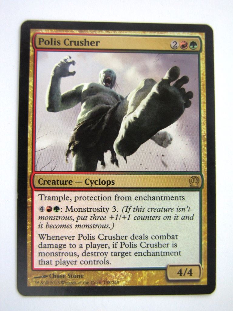 MTG Magic Played Cards: POLIS CRUSHER # 6J84