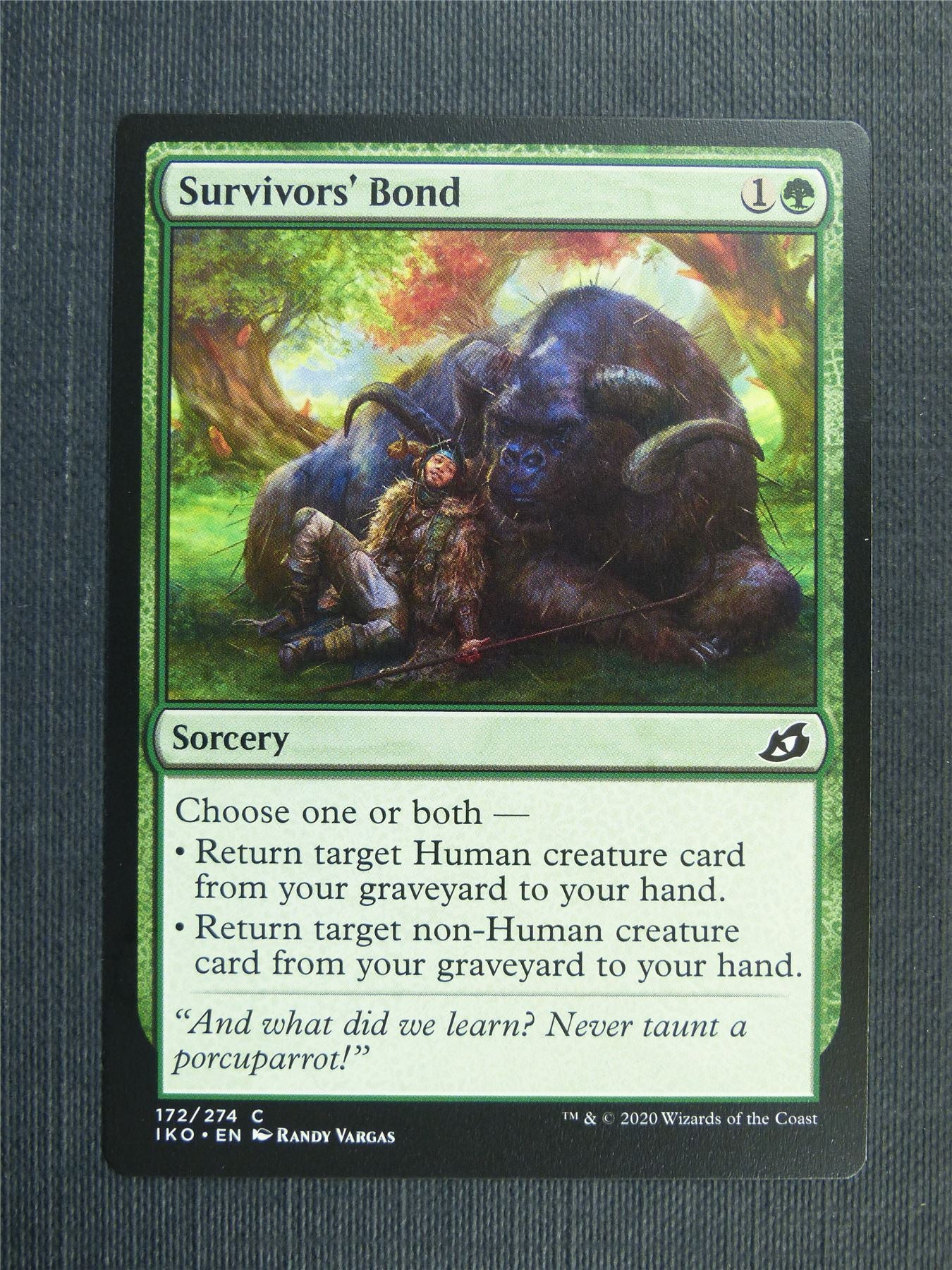 Survivors' Bond - IKO Mtg Card