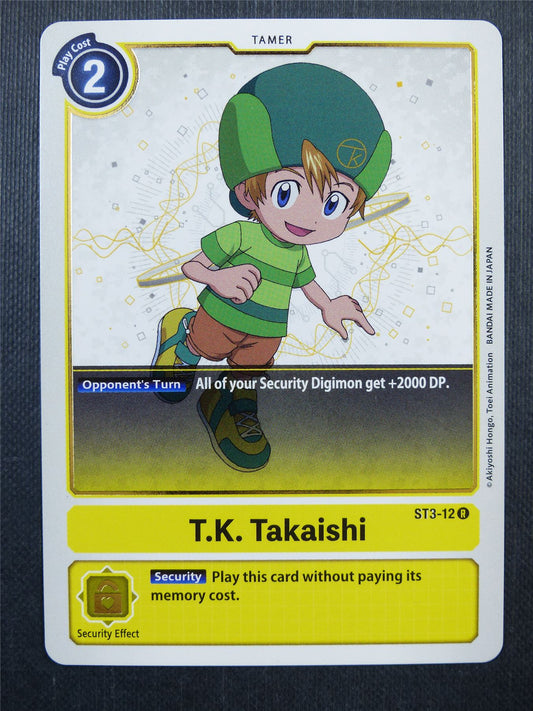 T.K. Takaishi ST3 R - Digimon Card #43I