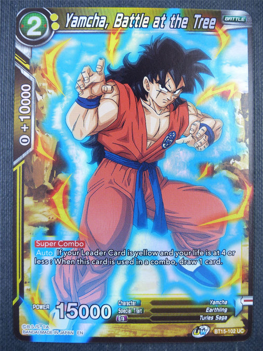 Yamcha Battle at the Tree BT15 Foil - Dragon Ball Super Card #8X2