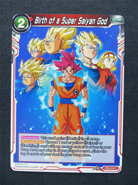 Birth of a Super Saiyan God - Dragon Ball Super Cards #Y9
