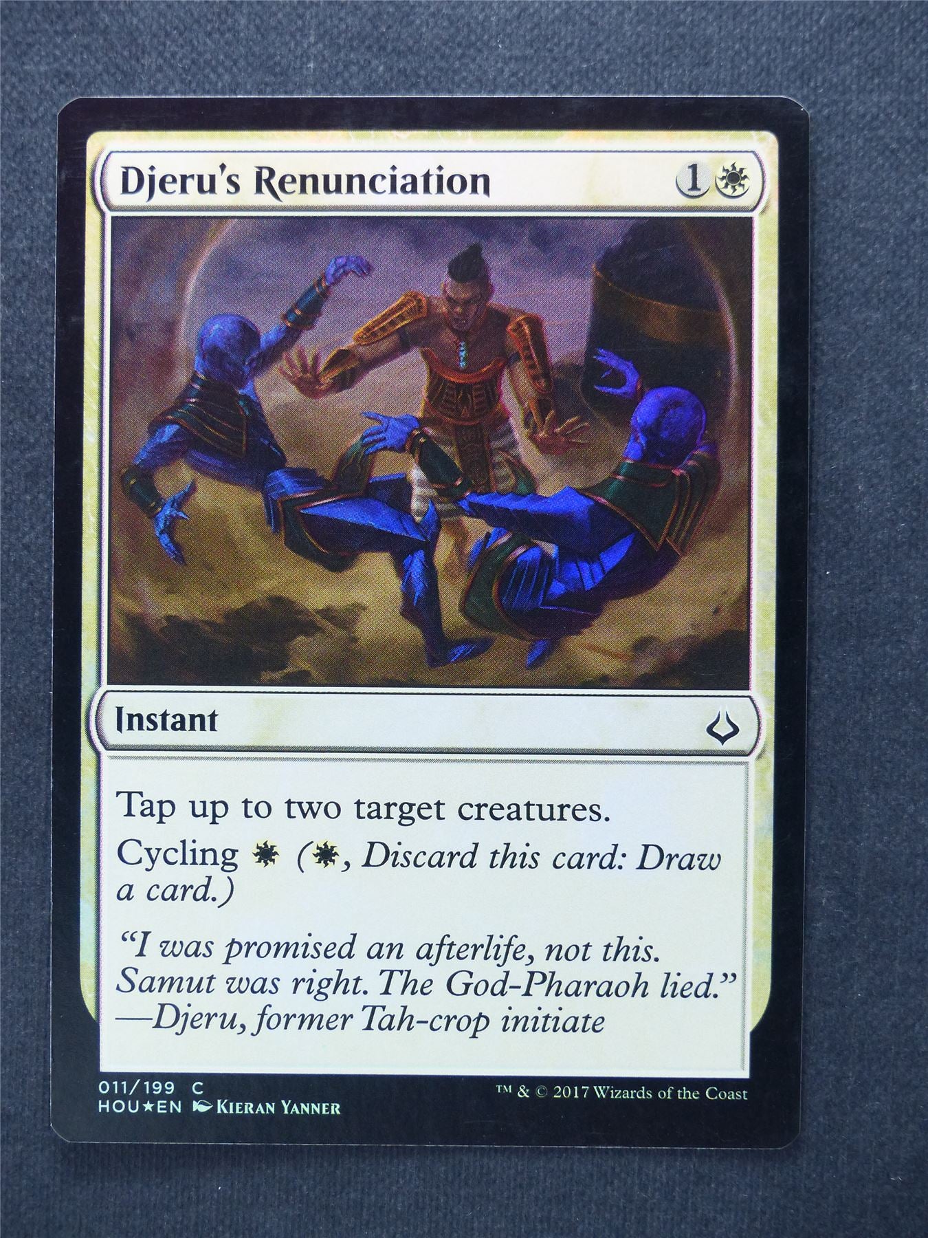 Djeru's Renunciation Foil - Mtg Magic Cards #L3