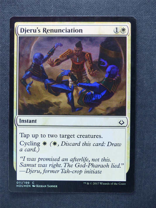Djeru's Renunciation Foil - Mtg Magic Cards #L3