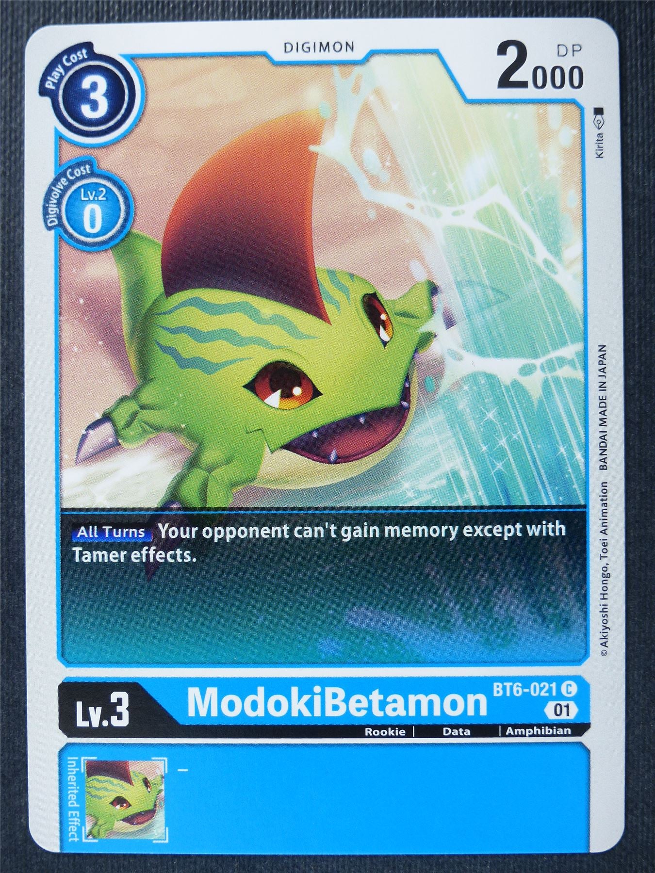 ModokiBetamon BT6-021 C - Digimon Card #27D