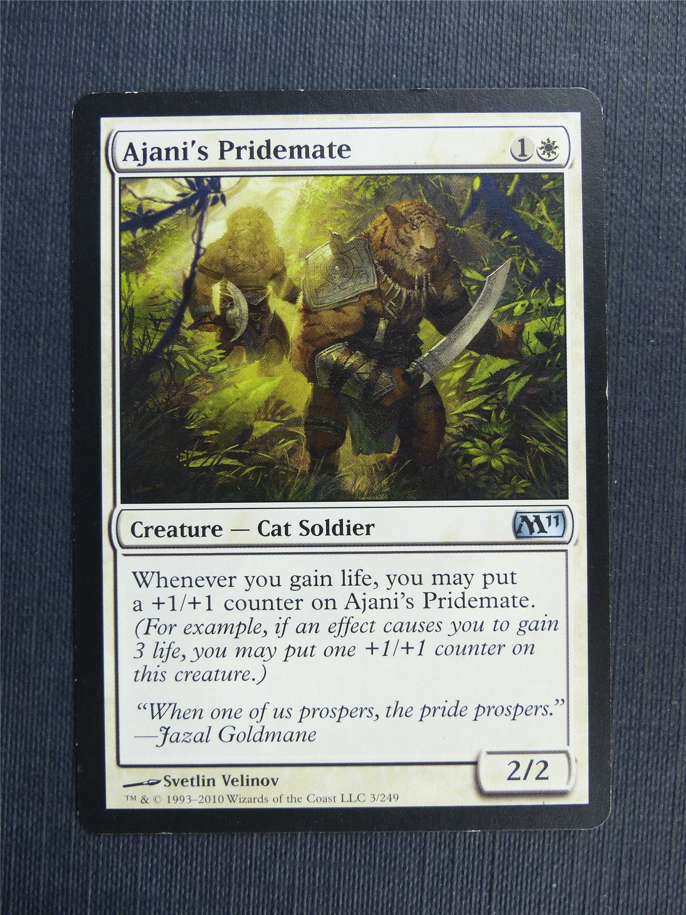 Ajani Pridemate - Mtg Magic Cards #37T