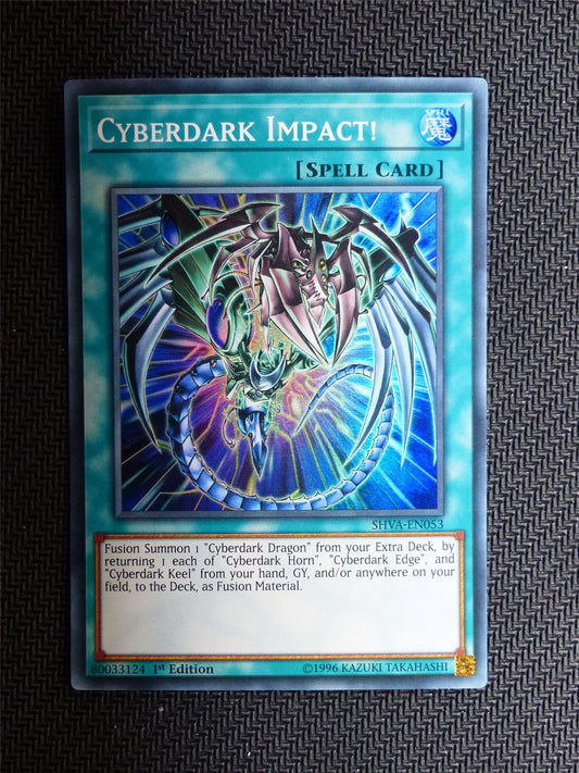 Cyberdark Imact - SHVA - Super Rare - Yugioh Card # 1E25