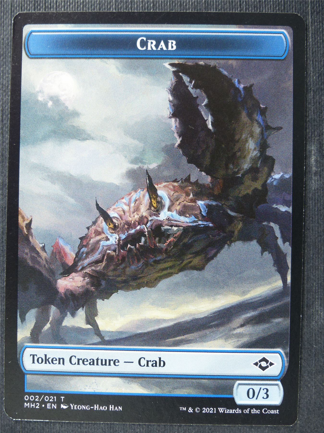 Crab Token - Mtg Card #3UP