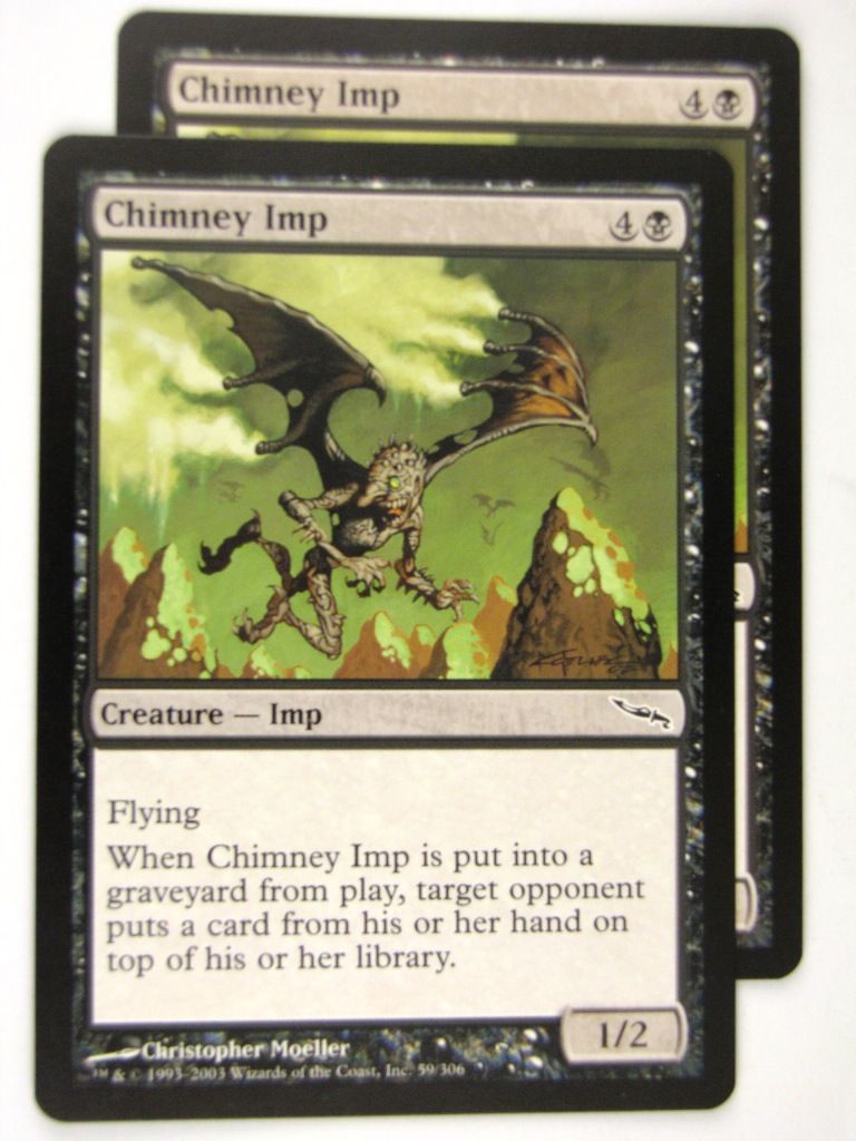 MTG Magic: the Gathering Cards: CHIMNEY IMP x2: MRD