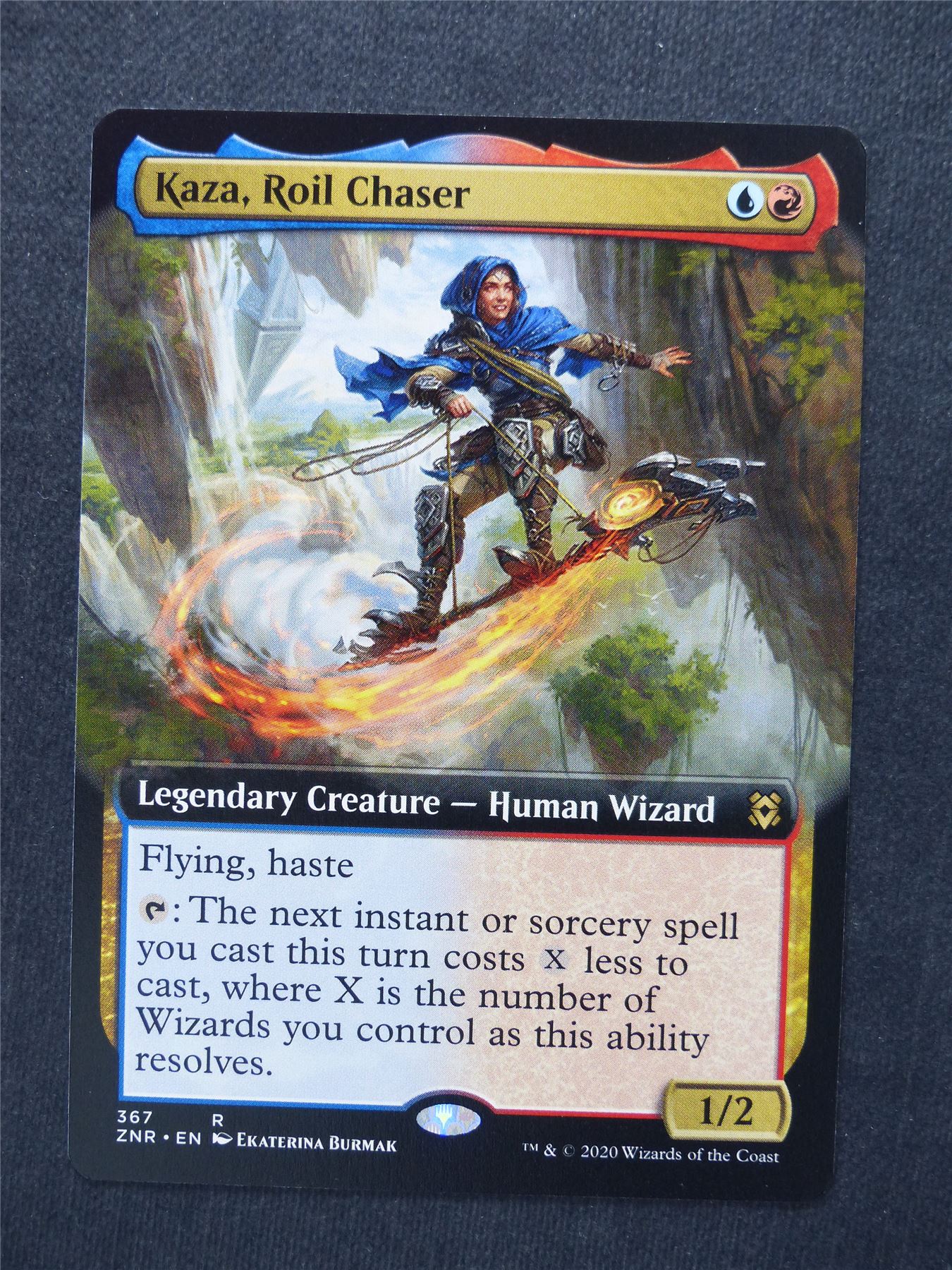 Kaza Roil Chaser Showcase - Mtg Magic Cards #4E