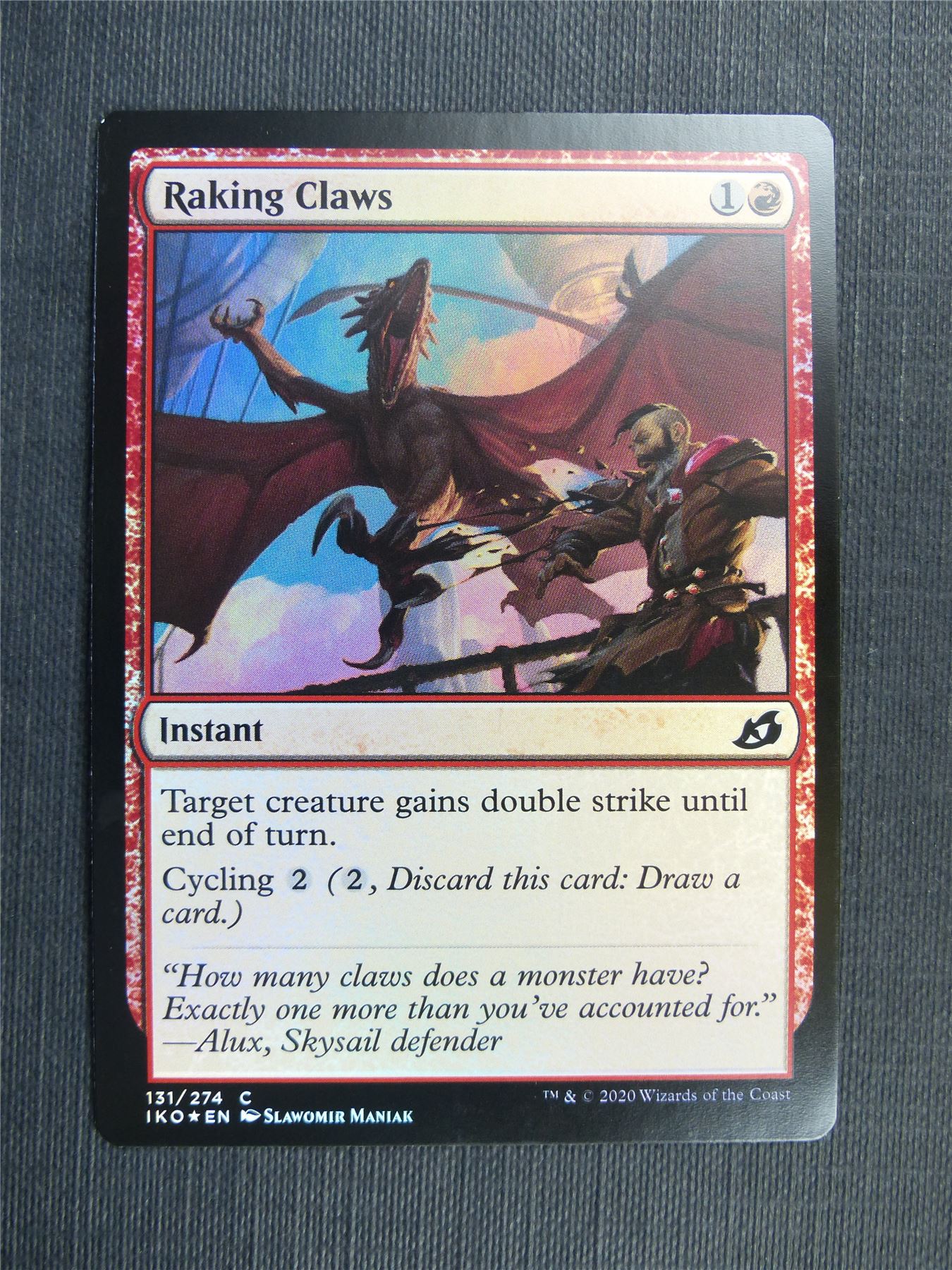 Raking Claws Foil - IKO - Mtg Card