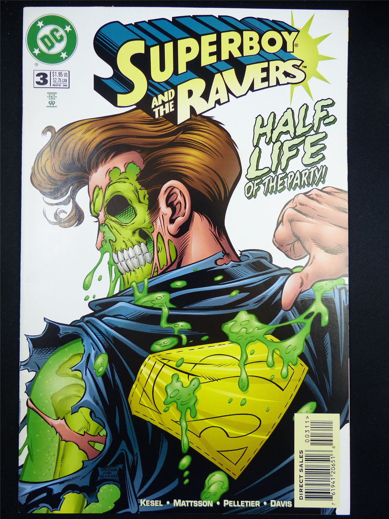 SUPERBOY and the Ravers #3 - DC Comic #IH