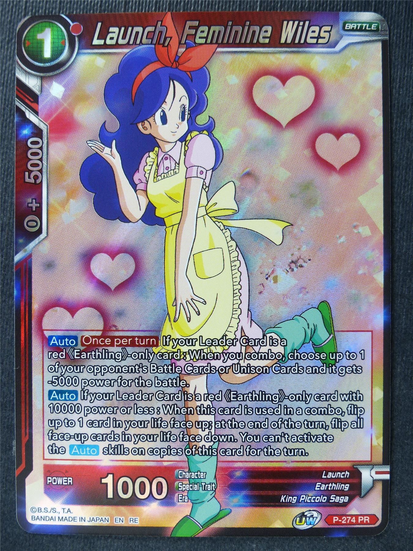 Launch Feminine Wiles - Mythic Booster - Dragon Ball Super Card #448