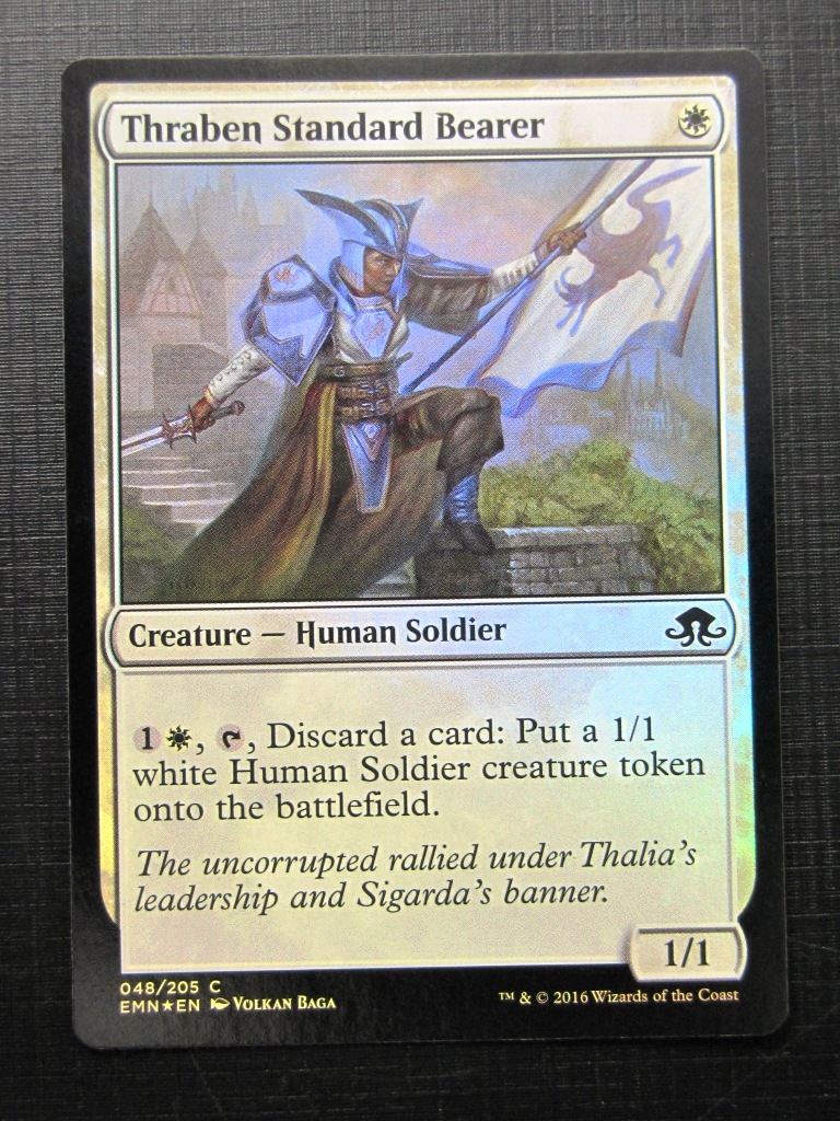 MTG Magic Cards: THRABEN STANDARD BEARER FOIL # 23I99