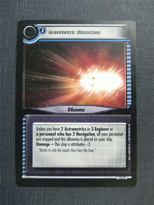 Gravimetric Distortion - Star Trek Cards #4QT