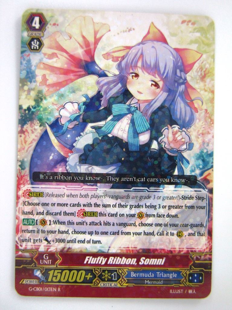 Vanguard Cards: FLUFFY RIBBON, SOMNI G-CB01 R # 14J24