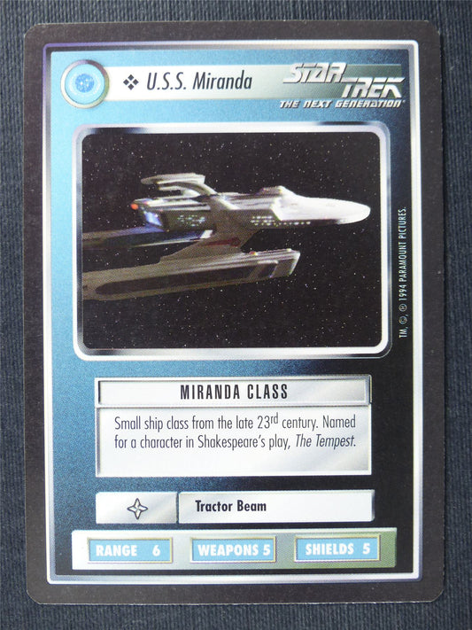 U.S.S. Miranda - NG - Star Trek Cards #U9