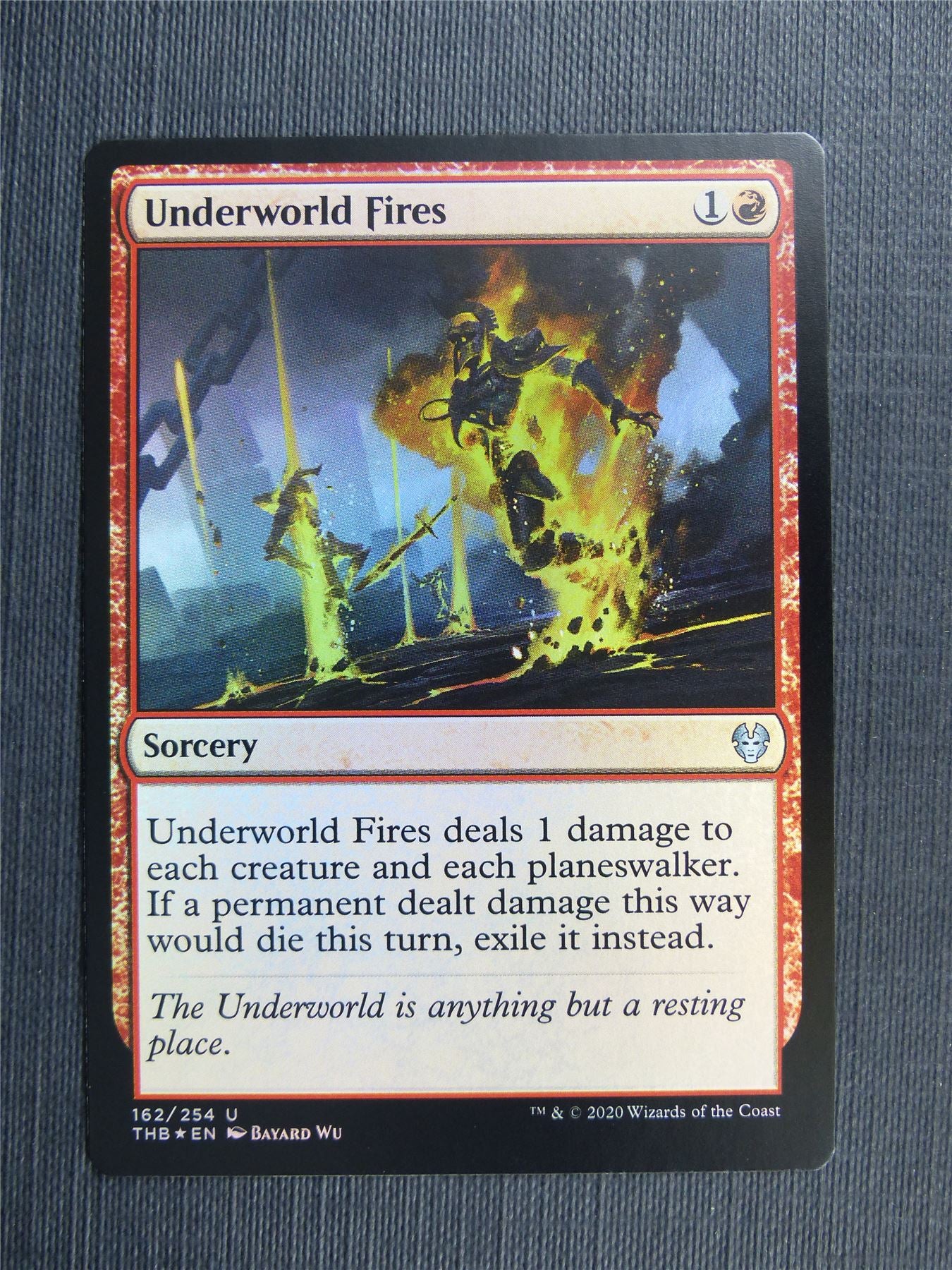 Underworld Fires Foil - Theros Collector Ed - Mtg Magic Cards #3KW