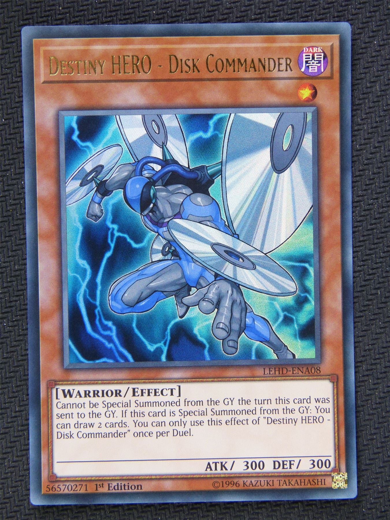 Destiny Hero Disk Commander LEHD - Ultra Rare - Yugioh Card #66A