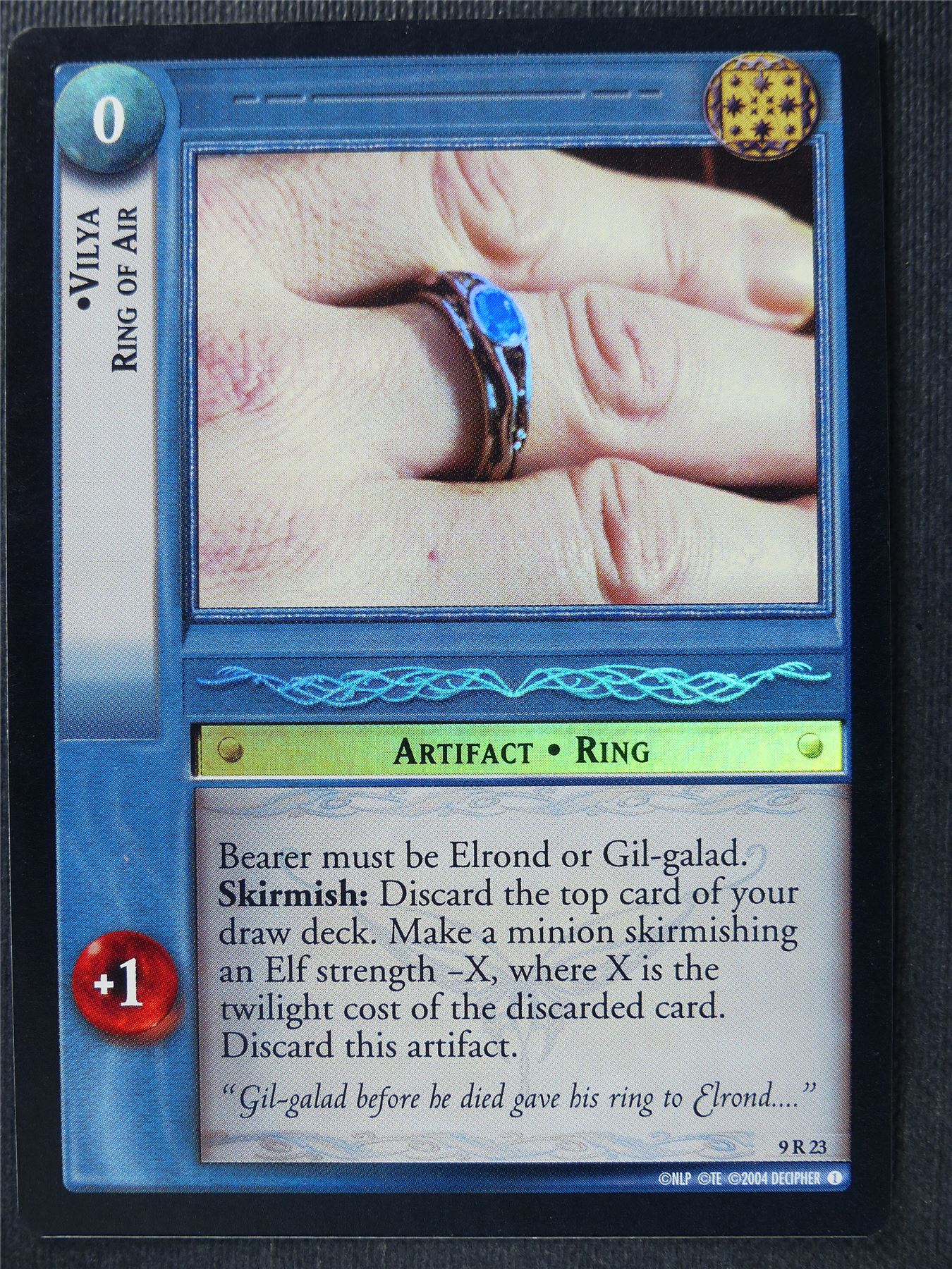 Vilya Ring of Air 9 R 23 Foil - LotR Card #3K3