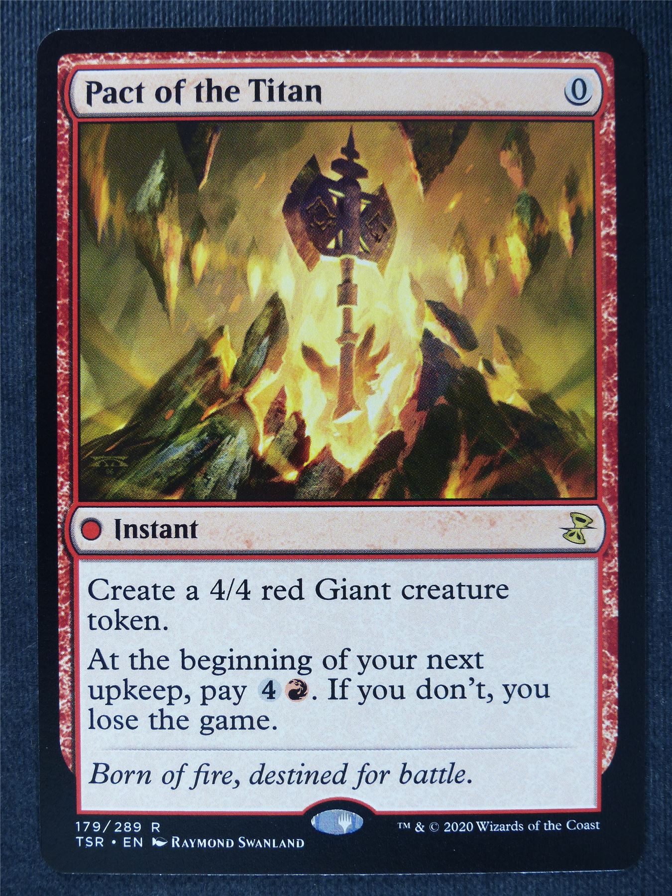 Pact of the Titan - Mtg Magic Cards #EZ