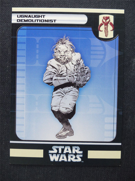 Ugnaught Demolitionist 59/60 - Star Wars Miniatures Spare Cards #7D