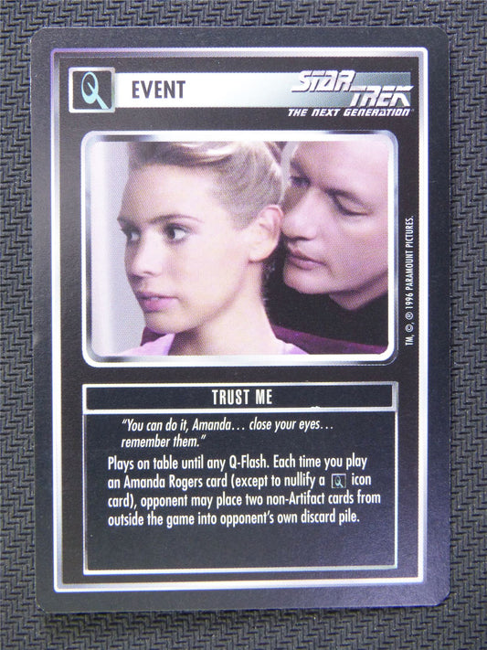 Event Trust Me - Star Trek CCG Next Gen #55T