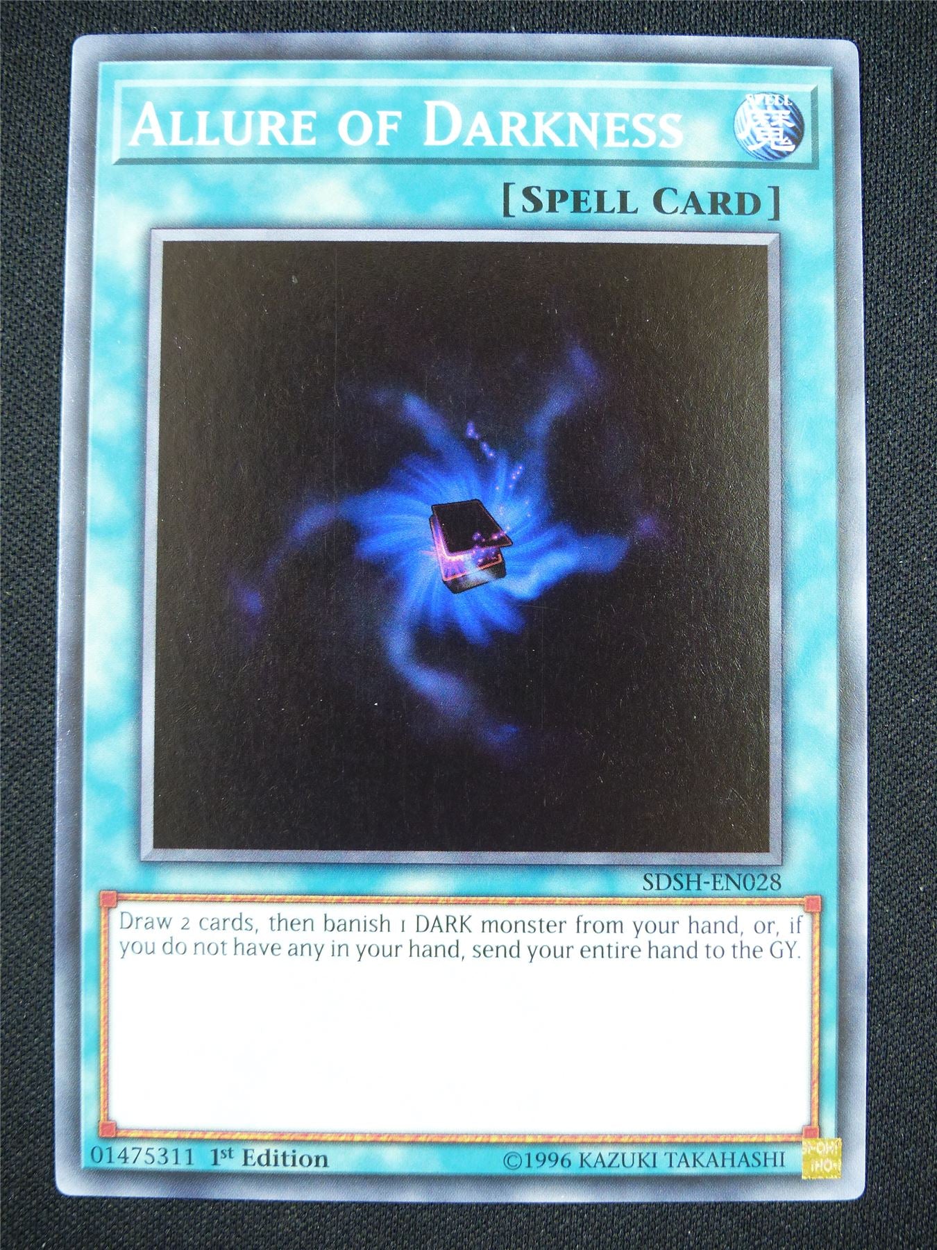 Allure of Darkness SDSH - 1st ed Yugioh Card #118