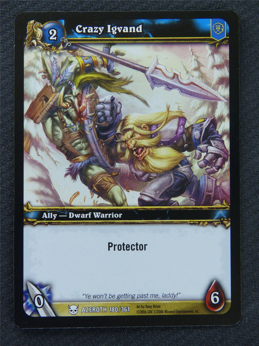 Crazy Igvand - Common - World Of Warcraft #1C0