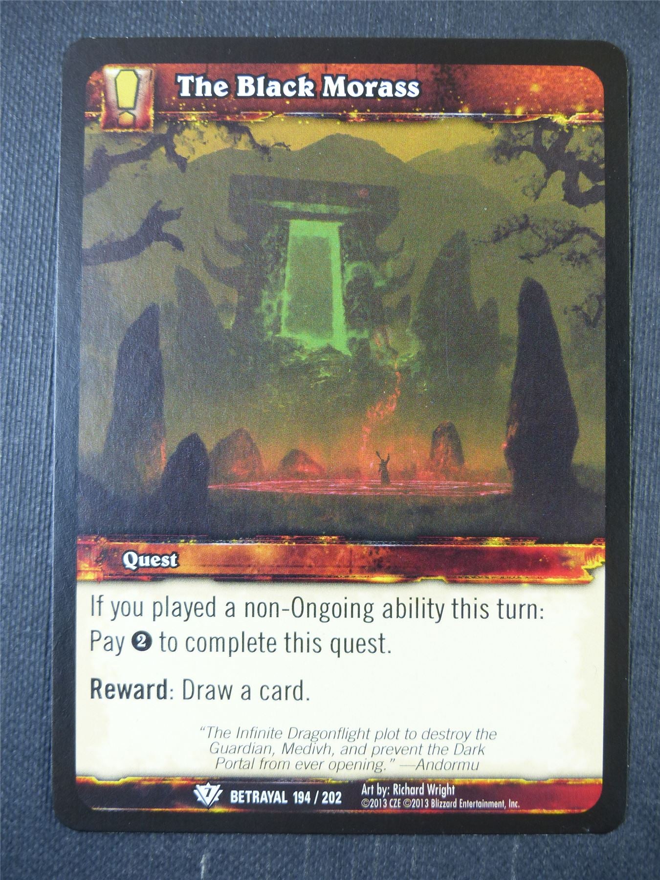 The Black Morass 194/202 - WoW Card #17U