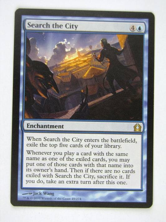 MTG played Cards: SEARCH THE CITY # 13G20