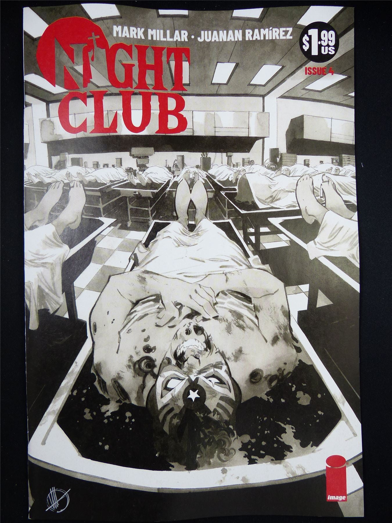 NIGHT Club #4 Black & White Var - Apr 2023 Image Comic #1C0