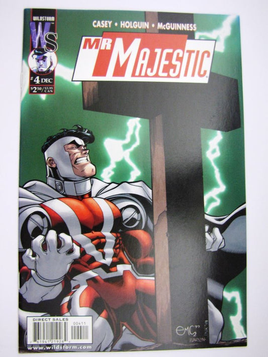 Wildstorm Comic: MR MAJESTIC #4 DECEMBER # 34D88