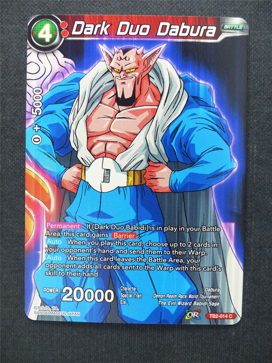 Dark Duo Dabura - Dragon Ball Super Cards #91
